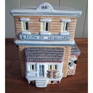 Vtg 1993 Santa's Best Spirit Of America Christmas  Hardware Store
